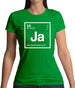 Jacqueline - Periodic Element Womens T-Shirt