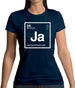 Jacqueline - Periodic Element Womens T-Shirt