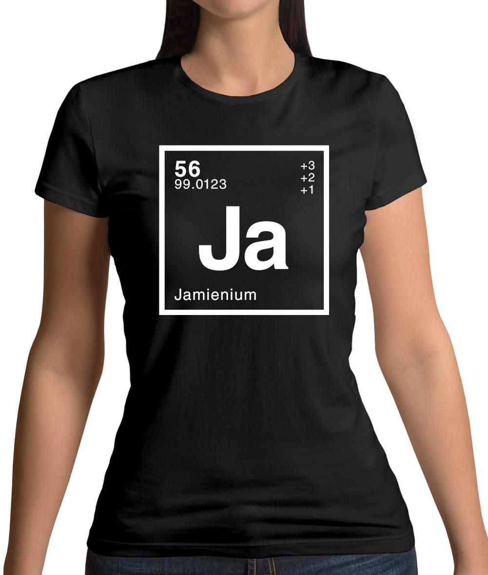 Jamie - Periodic Element Womens T-Shirt