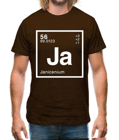 Janice - Periodic Element Mens T-Shirt