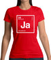 Jared - Periodic Element Womens T-Shirt