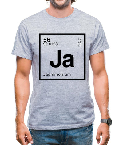 Jasmine - Periodic Element Mens T-Shirt
