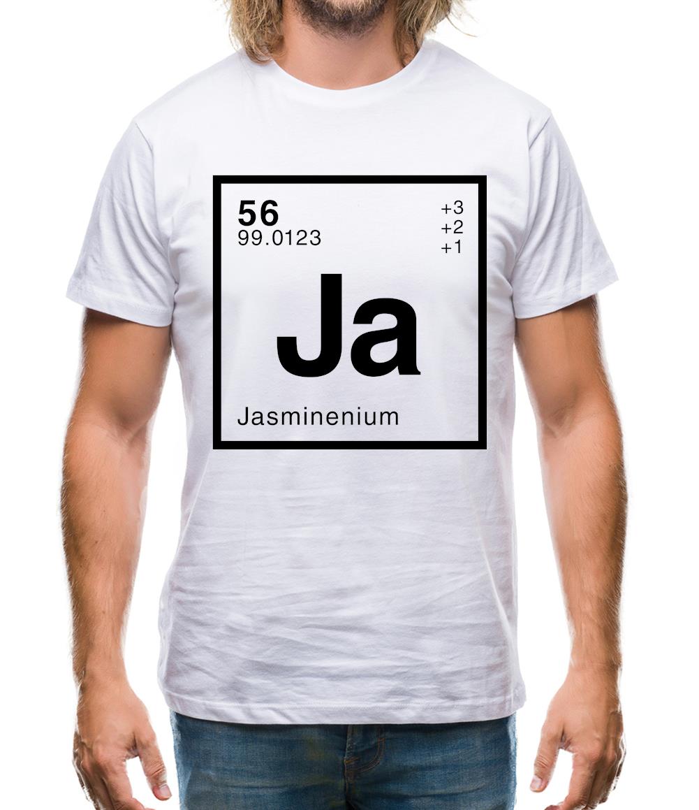 Jasmine - Periodic Element Mens T-Shirt