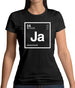 Jaxon - Periodic Element Womens T-Shirt