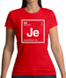 Jeanette - Periodic Element Womens T-Shirt