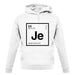 Jeanne - Periodic Element unisex hoodie