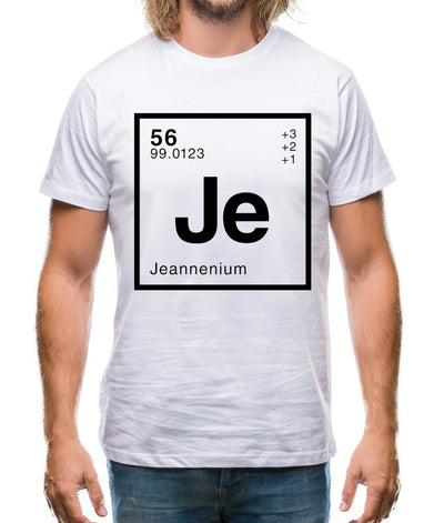 Jeanne - Periodic Element Mens T-Shirt