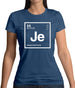 Jeanne - Periodic Element Womens T-Shirt