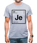 Jean - Periodic Element Mens T-Shirt