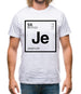 Jean - Periodic Element Mens T-Shirt