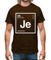 Jean - Periodic Element Mens T-Shirt