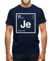 Jean - Periodic Element Mens T-Shirt