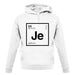 Jeff - Periodic Element unisex hoodie