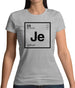 Jeff - Periodic Element Womens T-Shirt