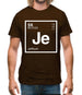 Jeff - Periodic Element Mens T-Shirt