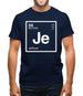 Jeff - Periodic Element Mens T-Shirt