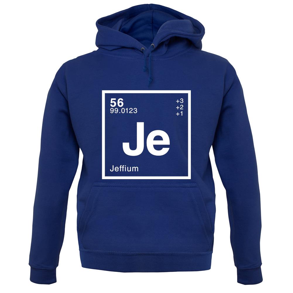 Jeff - Periodic Element unisex hoodie