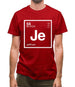Jeff - Periodic Element Mens T-Shirt
