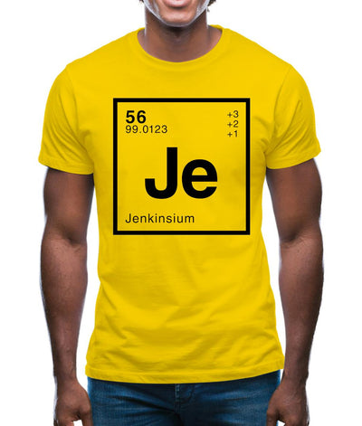 Jenkins - Periodic Element Mens T-Shirt