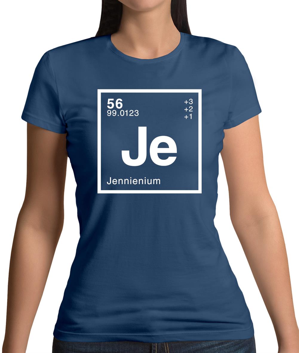 Jennie - Periodic Element Womens T-Shirt