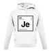 Jennie - Periodic Element unisex hoodie
