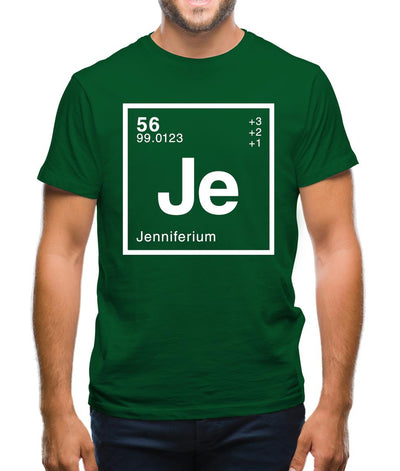 Jennifer - Periodic Element Mens T-Shirt