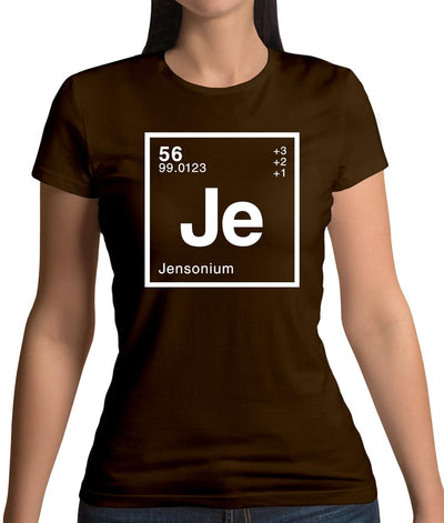 Jenson - Periodic Element Womens T-Shirt