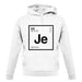 Jen - Periodic Element unisex hoodie