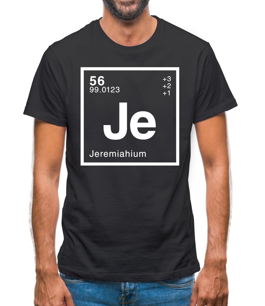 Jeremiah - Periodic Element Mens T-Shirt