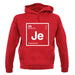 Jesus - Periodic Element unisex hoodie