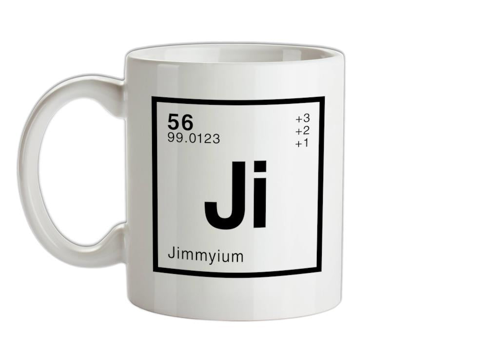 Element Name JIMMY Ceramic Mug