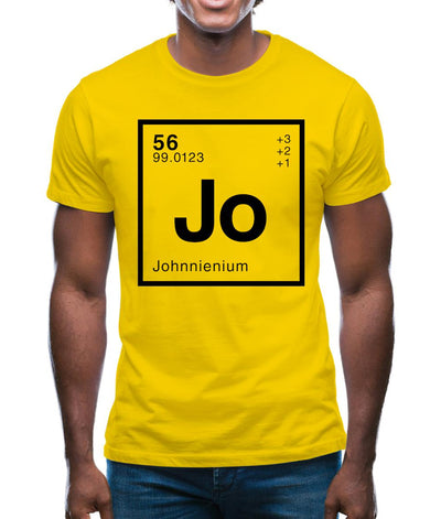 Johnnie - Periodic Element Mens T-Shirt