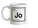 Element Name JOHNSON Ceramic Mug