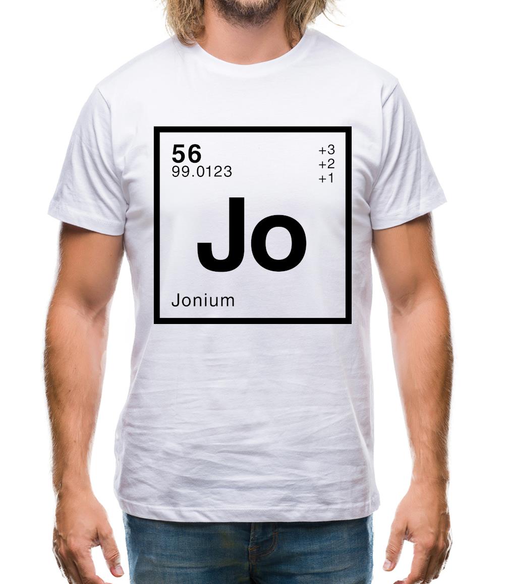 Jon - Periodic Element Mens T-Shirt