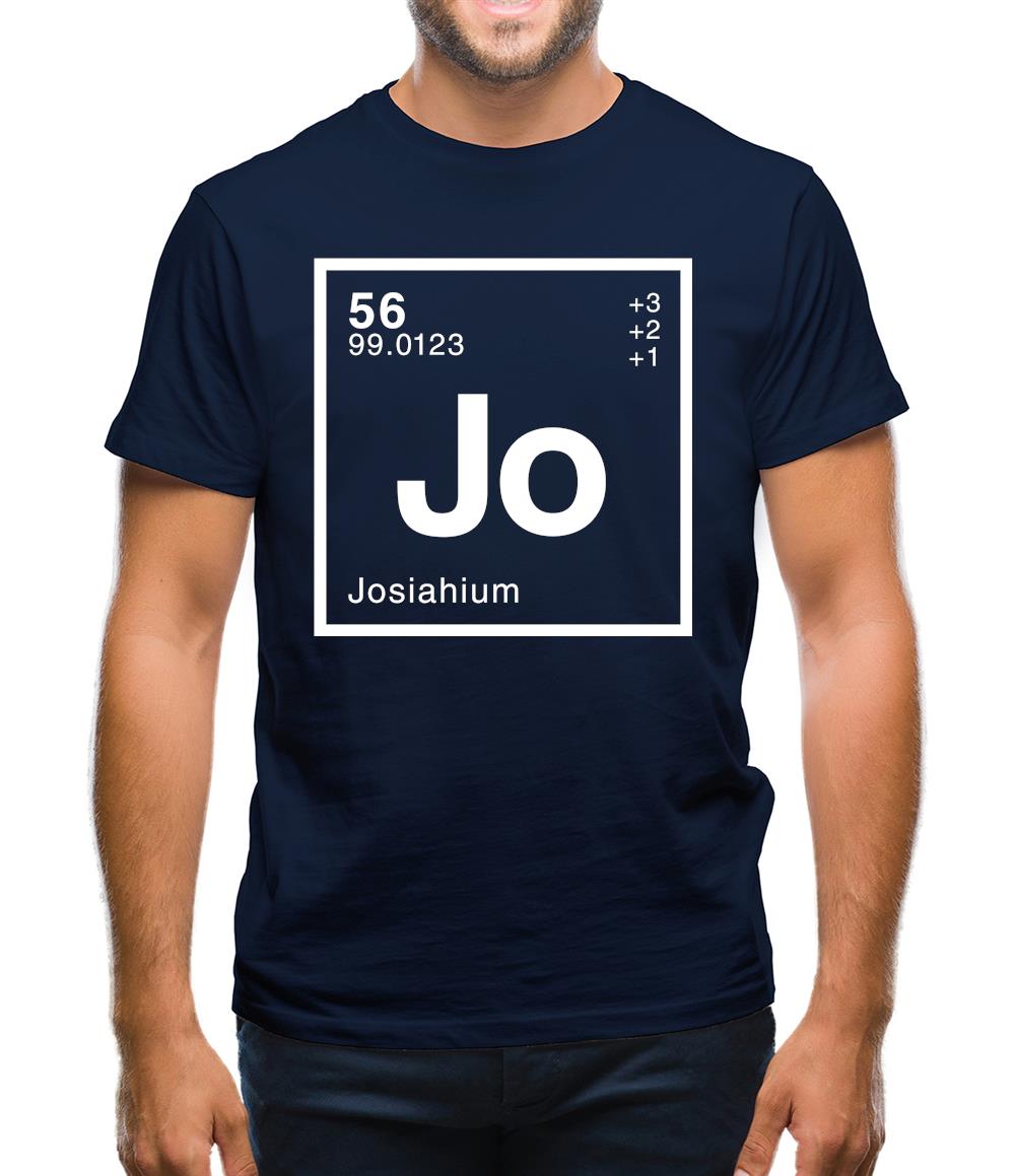Josiah - Periodic Element Mens T-Shirt