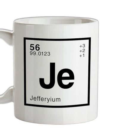 Element Name JEFFERY Ceramic Mug