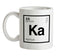Element Name KARL Ceramic Mug