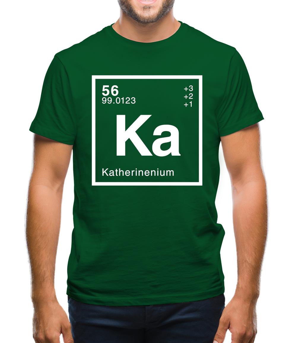 Katherine - Periodic Element Mens T-Shirt