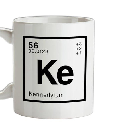 Element Name KENNEDY Ceramic Mug