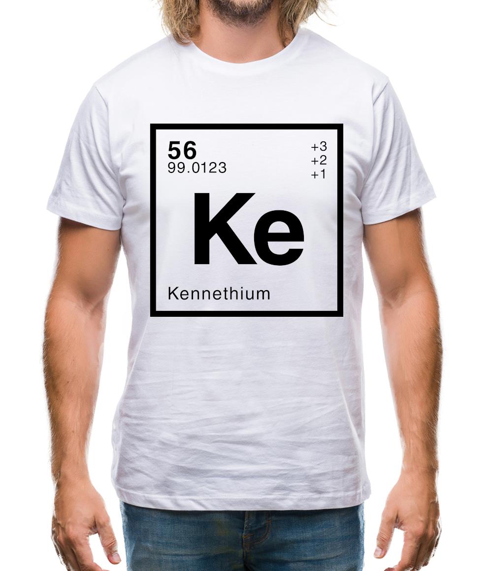 Kenneth - Periodic Element Mens T-Shirt