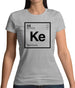 Kevin - Periodic Element Womens T-Shirt