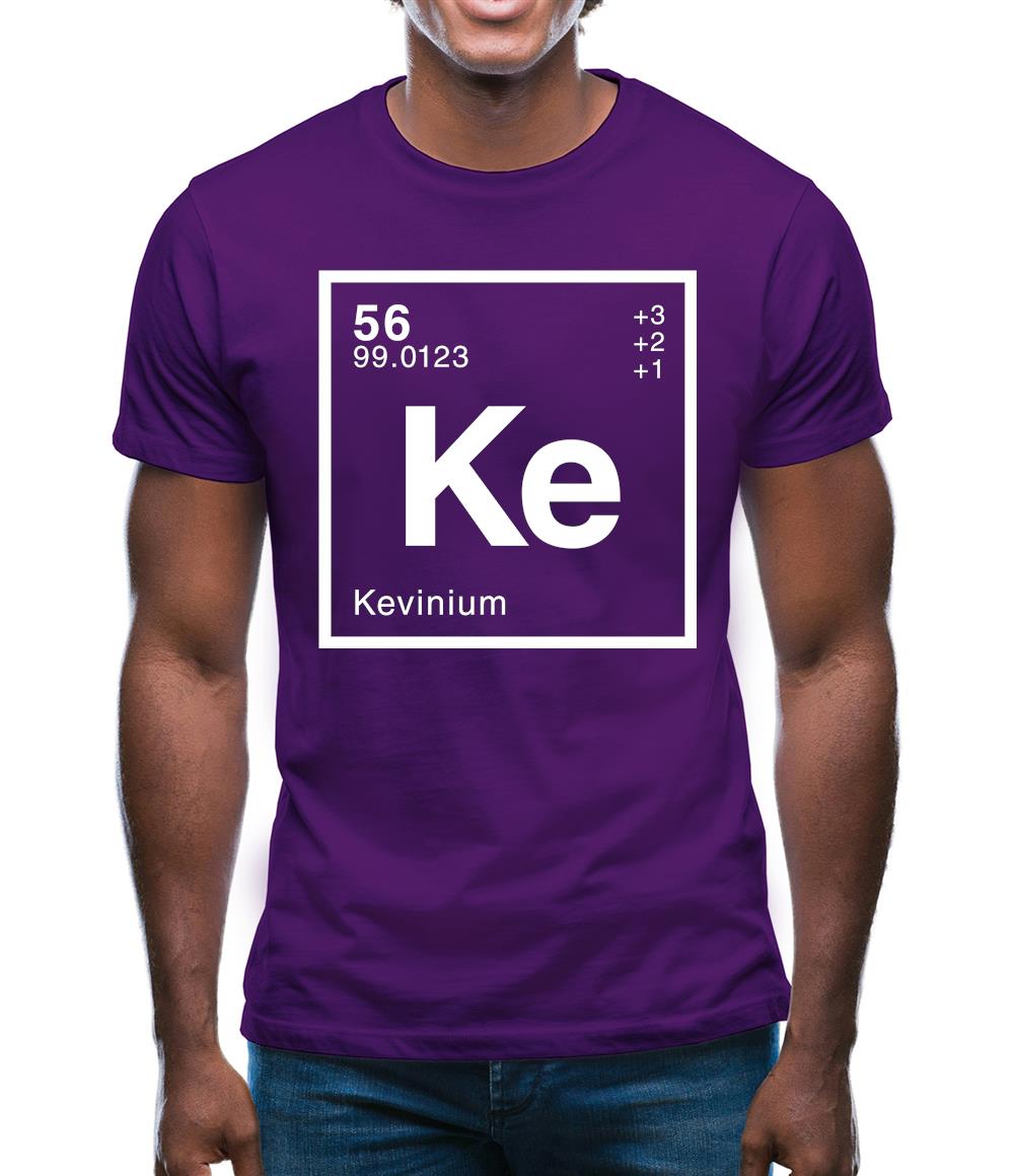 Kevin - Periodic Element Mens T-Shirt