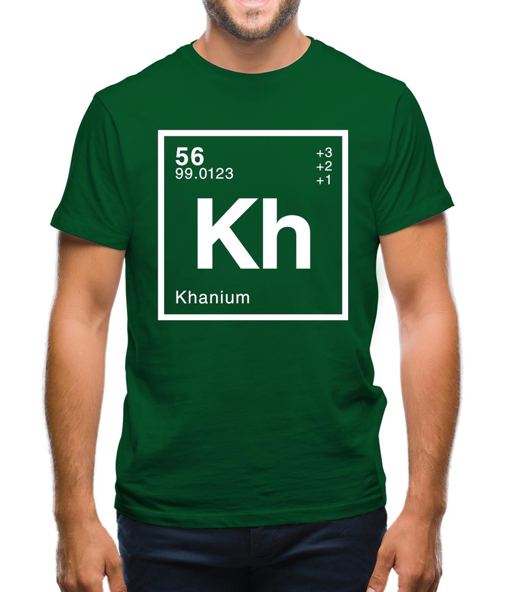 Khan - Periodic Element Mens T-Shirt