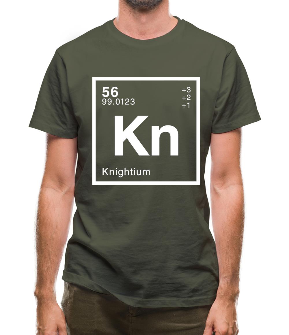 Knight - Periodic Element Mens T-Shirt