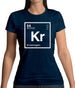 Kristina - Periodic Element Womens T-Shirt