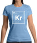 Kristy - Periodic Element Womens T-Shirt