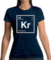 Kristy - Periodic Element Womens T-Shirt