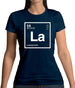 Lacey - Periodic Element Womens T-Shirt