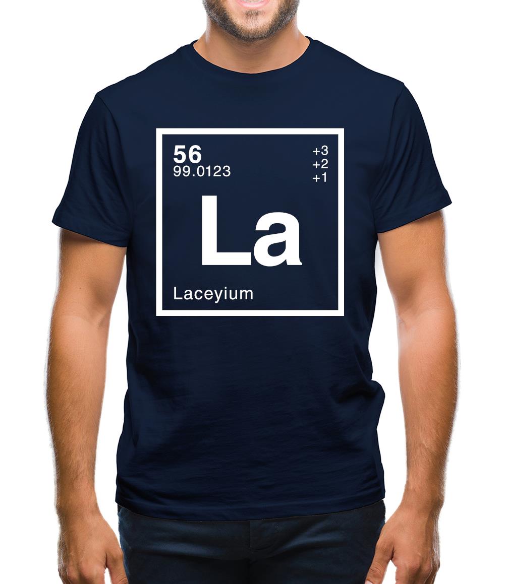 Lacey - Periodic Element Mens T-Shirt