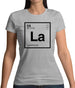 Lane - Periodic Element Womens T-Shirt